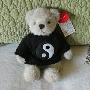Russ Bear Mini with Ying/Yang Sweater NWT